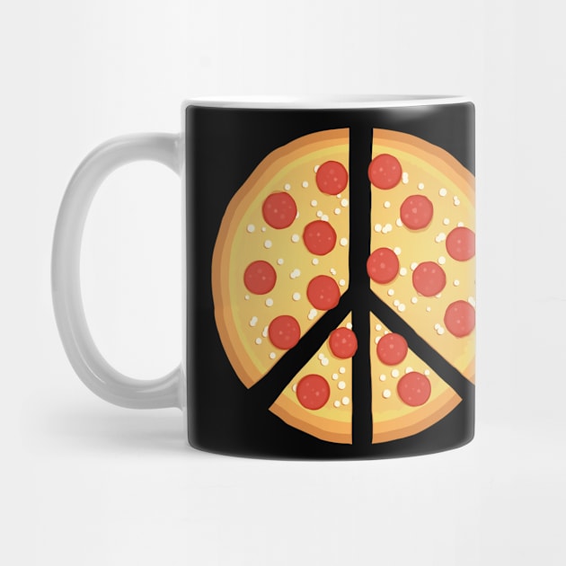 Pizza = peace by LateralArt